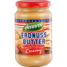 DENNREE unt de arahide cremoase, 350 gr DENNREE unt de arahide cremoase, 350 gr