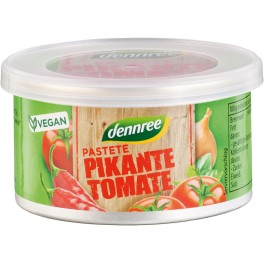 DENNREE pate cu rosii picante, 125 gr DENNREE pate cu rosii picante, 125 gr