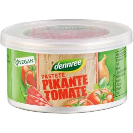 DENNREE pate cu rosii picante, 125 gr