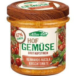 Allos"Legume de tara" - rucola si rosii cherry, 135 gr Allos"Legume de tara" - rucola si rosii cherry, 135 gr