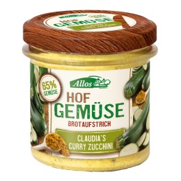 Allos"Legume de tara" - curry si zucchini, 135 gr Allos"Legume de tara" - curry si zucchini, 135 gr