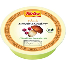 Tartex Pate ciuperci si coacaze, 75 gr