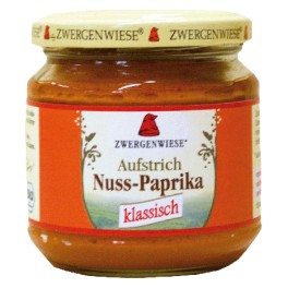 Zwergenwiese crema tartinabila cu nuci si ardei 200 gr
