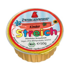 Zwergenwiese crema tartinabila mica pentru copii cu mar dulce, 50 gr