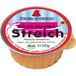 Zwergenwiese crema tartinabila mica cu hrean si sfecla rosie, 50 gr