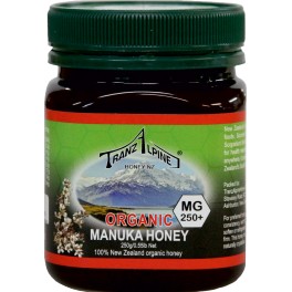 TranzAlpine miere Manuka MGO 250+, 250 gr TranzAlpine miere Manuka MGO 250+, 250 gr