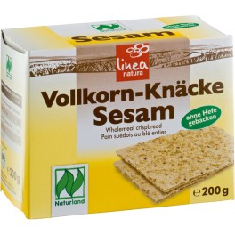 Linea Natur tartine crocante cu susan si alac, 200 gr Linea Natur tartine crocante cu susan si alac, 200 gr
