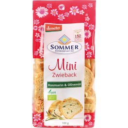 Sommer - Biscuiti mini cu rozmarin si uei de masline 100 gr