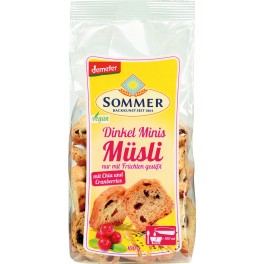 Sommer - Biscuiti mini cu musli 100 gr