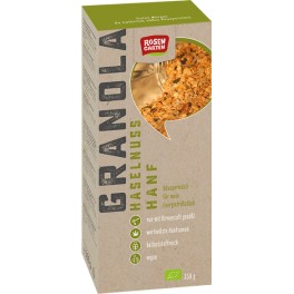 Rosengarten Granola cu alune de padure si canepa, 350 gr