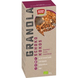 Rosengarten granola ciocolata si nuca de cocos, 350 gr