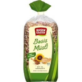 Rosengarten baza Musli cu amarant, 750 gr