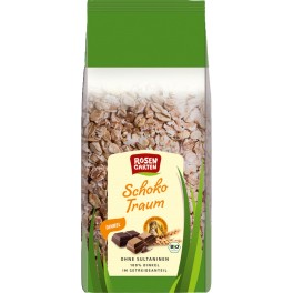 Rosengarten musli din alac cu ciocolata, 375 gr