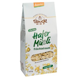 Bauck Hof - Musli din ovaz cu fructe, 425 gr