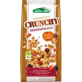 Allos Amarant Crocant cu fructe de padure, 400 gr