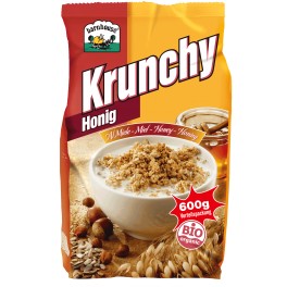 Barnhouse Krunchy - Cereale crocante cu miere 600 gr Barnhouse Krunchy - Cereale crocante cu miere 600 gr
