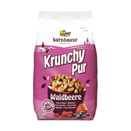 Barnhouse Krunchy Pur - Cereale Crocante cu fructe de padure 375 gr