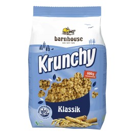 Barnhouse Krunchy - Cereale crocante clasice 600 gr Barnhouse Krunchy - Cereale crocante clasice 600 gr