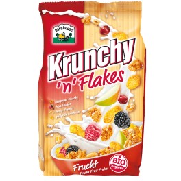 Barnhouse Krunchy n Flakes - Cereale crocante cu fructe 375 gr
