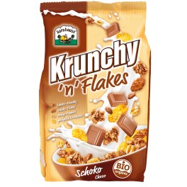 Barnhouse Krunchy n Flakes - Cereale crocante cu ciocolata 375 gr