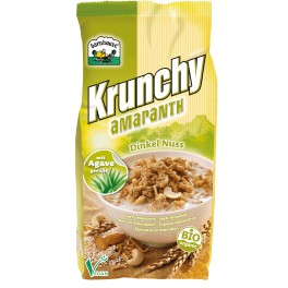 Barnhouse Krunchy - Cereale din amarant cu alac si nuci 375 gr