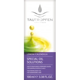Tautropfen Ulei de corp pentru fermitate cu lamaie si galbenele