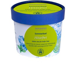 Sensena - cosmetica naturala, Baie racoroasa cu menta si lamai verzi (lime)