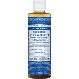 Dr. Bronner Sapun natural de menta, 236 ml Flasch Dr. Bronner Sapun natural de menta, 236 ml Flasch