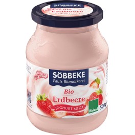 Sobbeke iaurt cremos de capsuni, 500 gr