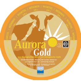 Aurora Gold -  branza bio morcov, aproximativ  250 gr Stuck