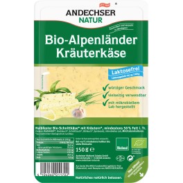 Andechser Natur Alpenlander - branza cu unt si verdeturi