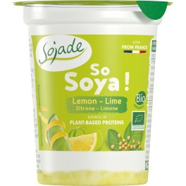 Sojade cu fructe - lamaie si lime 125 gr Sojade cu fructe - lamaie si lime 125 gr