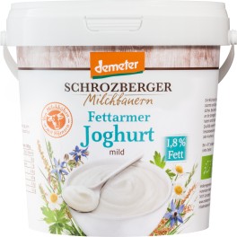 Schrozberg iaurt natural cu continut redus de grasimi, 1 kg