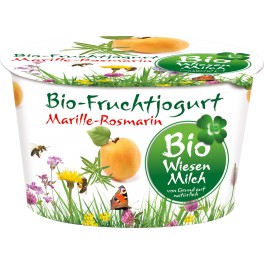 Bio Wiesenmilch - Iaurt cu mirabelle si rosmarin, 180 gr