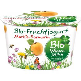 Bio Wiesenmilch - Iaurt cu mirabelle si rosmarin, 180 gr Bio Wiesenmilch - Iaurt cu mirabelle si rosmarin, 180 gr