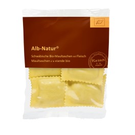 Paste Alb-Natur, Ravioli / Pachetele proaspete umplute cu carne, 280 gr