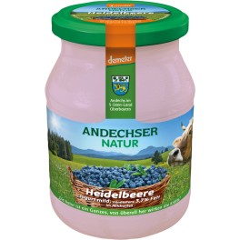 Andechser Natur - Iaurt cu coacaze, 500 gr