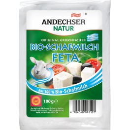 Andechser Natur - Feta din lapte de oaie, 180 grame