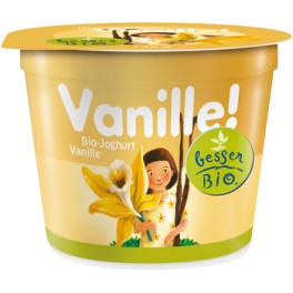 besser Bio - iaurt cu vanilie 125 gr
