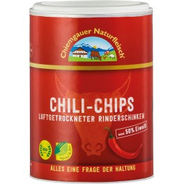 Chiemgauer Naturfleisch Chipsuri din sunculita de vita cu chili, 35 gr
