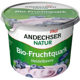 Andechser Natur - Branza cremoasa "quark" cu coacaze, 450 gr