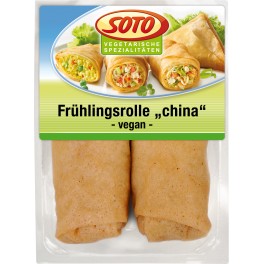 Soto rulou de primavara China - vegetarian, 2 bucati, 220 gr Soto rulou de primavara China - vegetarian, 2 bucati, 220 gr