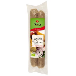 Topas Wheaty carnati vegan Thuringen, 200 gr Topas Wheaty carnati vegan Thuringen, 200 gr