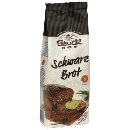 BAUCK HOF, Mix de Faina Bio pentru Paine Neagra Fara Gluten, 500g