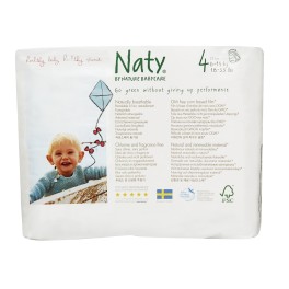 Naty, Scutece-chilotel impermeabili, Marimea 4 , 8-15 kg, 22 buc/pachet