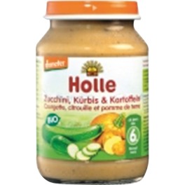 Holle,Preparat din Zucchini, dovleac si cartofi, 190 gr