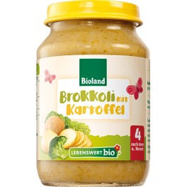 Lebenswert  bio - Broccoli cu cartofi, 190 gr
