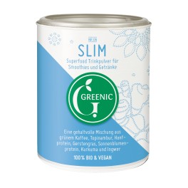 Greenic, "Slim" Amestec pudra pentru bauturi si piureuri, 100 gr doza Greenic, "Slim" Amestec pudra pentru bauturi si piureuri, 100 gr doza