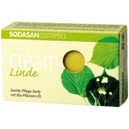 Sodasan Bio sapun din plante -  tei, in cutie, 100 gr