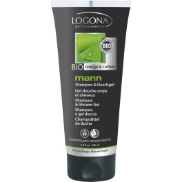 Logona sampon si gel de dus pentru barbati, 200 ml